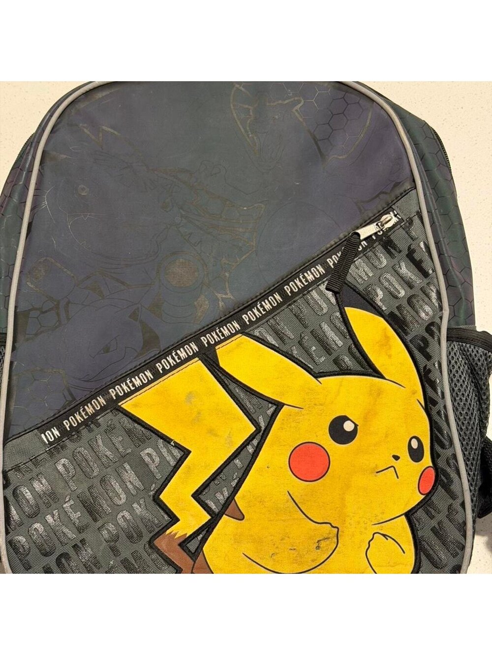 Pokemon Pikachu Backpack with Front Zipper Pocket